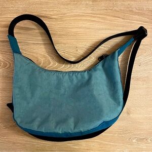 Baggu Deadstock Small Crescent in Teal Mix